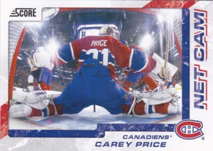 11/12 SCORE..CAREY PRICE..NET CAM..CARD # 5..CANADIENS..FREE COMBINED SHIP