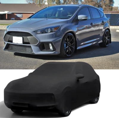 Cubierta completa para automóvil interior satinado elástico para Ford Focus 3XL protección a prueba de polvo y nieve Foto 1 de 4