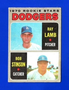 1970 OPC O-Pee-Chee BASEBALL #131 LOS ANGELES DODGERS ROOKIES LAMB/STINSON (SB1) - Bild 1 von 2