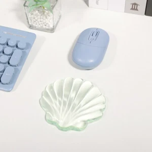 Cute Scallop Wrist Rest Computer Mouse Pad Laptop Desk Soft Anti-Slip Mouse Pad - Afbeelding 1 van 17