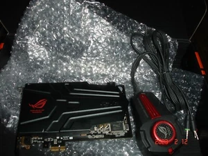 Pc  gaming  sound card ASUS ROG XONAR  PHOEBUS,PCI-E  with control module - Picture 1 of 10