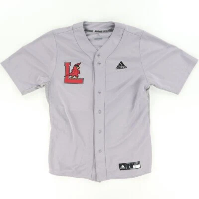 Adidas Louisville Cardinals Baseball Jersey Gray Men's L - Image 1 of 4