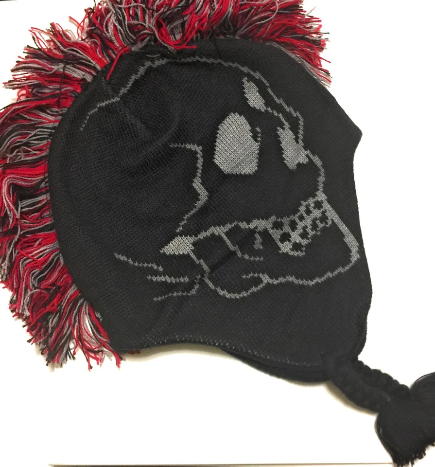 Estilo Mohawk Tejido Niños Niñas Niños Lapona Peruano Invierno con Orejeras Sombrero Foto 1 de 1