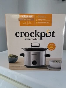 Crock-Pot 2qt Slow Cooker - Classic Stainless Steel P2 - Picture 1 of 5