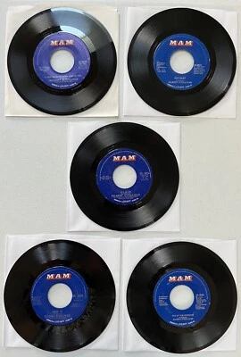 Lot of (5) Gilbert O'Sullivan 45 RPM Records — 第 1/2 张图片