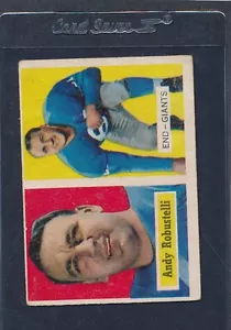 1957 Topps #071 Andy Robustelli Giants VG 57T71-120415-2 - Foto 1 di 1