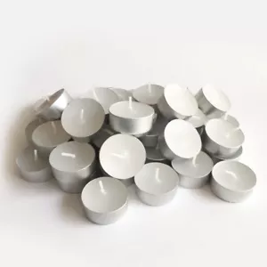 Luci da tè - Candele 3,5 ore - Luci a T - Candele piccole - Cera Tealights - Foto 1 di 4
