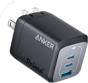 Anker Prime Chargeur USB C 67W, GaN Mural 3 Ports Compact Rapide... - Photo 1 sur 6