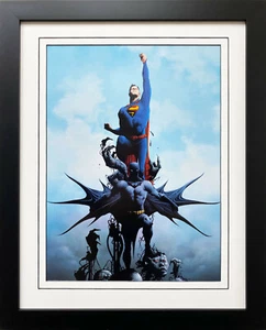 Póster de cómic personalizado enmarcado y mate de DC "Batman - Superman #1" Greg PAK - Imagen 1 de 4
