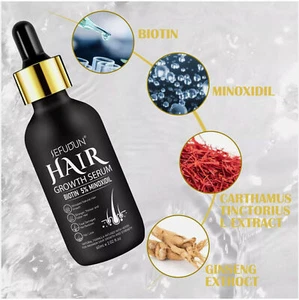 1/2PCS 5% minoxidil beard growth oil biotin and collagen - Picture 1 of 8