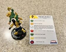 Heroclix Power Man and Iron Fist #058 figure with card Secret Invasion Rare