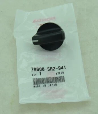 Honda Genuine OEM Climate Fan Knob 79608-SR2-941 Civic del Sol EG2 EH6 1993-97 Foto 1 de 4