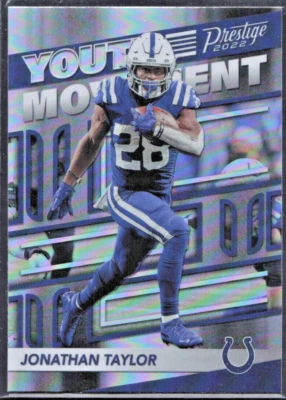 2022 Prestige Youth Movement #YM-18 Jonathan Taylor - Indianapolis Colts - MINT - Image 1 of 2