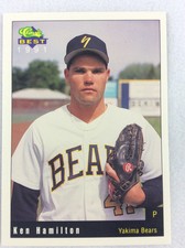 1991 Yakima Bears-Classic BEST Minor League Baseball Card-Ken Hamilton