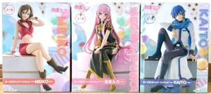 Hatsune Miku Fideos Tapón Figuras Megurina Luka MEIKO KAITO Juego de 3 Nuevo Japón - Imagen 1 de 1