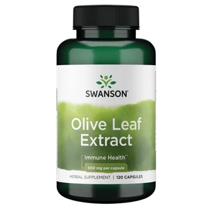 Swanson Herbal Supplements Olive Leaf Extract 500 mg Capsule 120ct - Picture 1 of 6