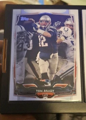 2014 Topps Chrome Football 3 Card LOT Including Tom Brady - Image 1 of 3
