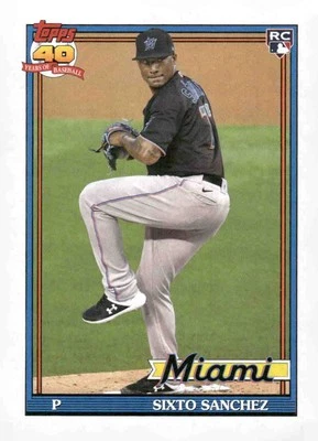 2021 Topps Archives #188 Sixto Sanchez - Image 1 of 2