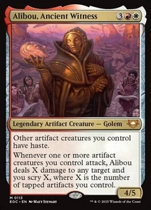 MTG - ALIBOU, ANCIENT WITNESS - Edge of Eternities Com (M) - Picture 1 of 1