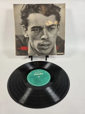 Jacques Brel - N° 5 • 1961 MONO 10" Vinyl • Philips France  Foto 1 de 4