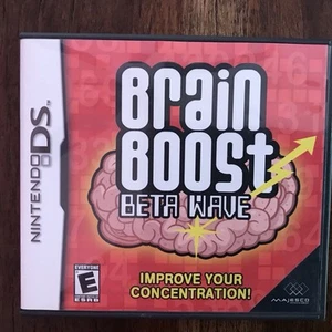 Brain Boost: Beta Wave (Nintendo DS) con manual - Imagen 1 de 2