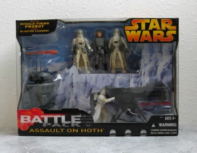 星球大战战斗包 ASSAULT ON HOTH 孩之宝 85841 探测机器人 Gen Veers 全新带盒! — 第 1/4 张图片