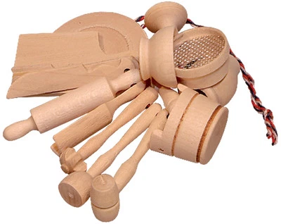 Kinderküchengeschirr Küchengeschirr für Kinder Küchenminiaturen 15 Stück im Satz - Bild 1 von 2