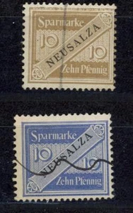 Germany local saving stamps Neusalza Saxony revenues fiscal - Picture 1 of 1