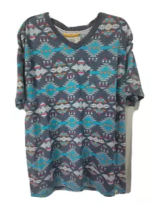 Free Planet Herren/Unisex Gr. L Southwestern Print T-Shirt - Bild 1 von 2