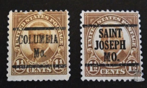 2 - 1922 US Stamps Scott Nos. 684 Precancels - Used - Missouri - Picture 1 of 2