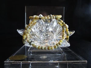 Serpentin echt 4mm Perlen Armband 8" Tarot Karte Lesen mit Kauf - Bild 1 von 1