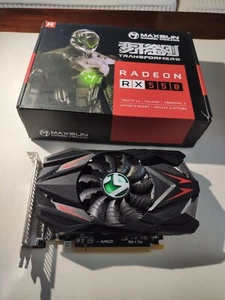 Maxsun AMD Radeon RX 550 Computer Graphics Card - 4GB - DirectX 12 compatable - Picture 1 of 13