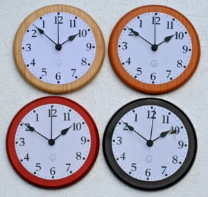 Anticklockwise Barbers Shop Clock. New and Boxed. Choice of Colour. - Picture 1 of 10