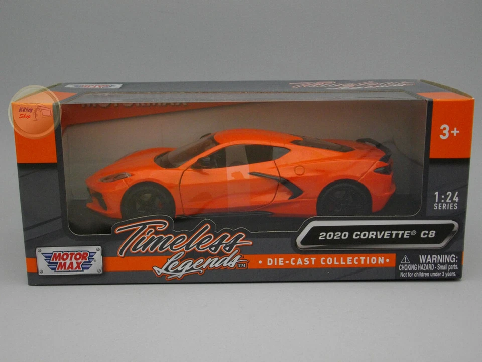 Chevrolet Corvette C8 (2020) - Motormax 1:24 - MX79360OR - Immagine 1 di 1
