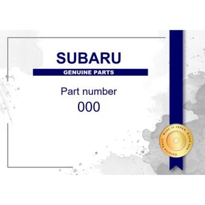 New GENUINE Subaru (Part number 499207000 ) WRENCH/CAM SHAFT x 1 pc - Bild 1 von 3