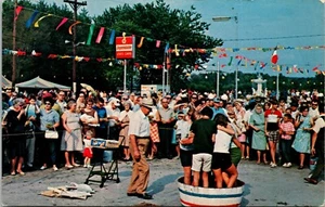 Estampación de uvas para vino Little Italy Festival anual Indiana postal Chrysler - Imagen 1 de 2