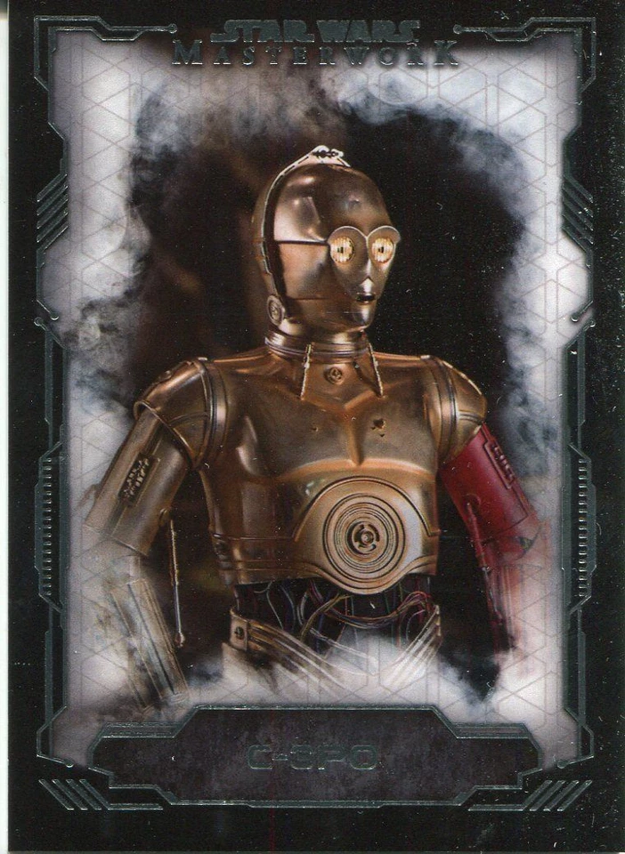 Star Wars Masterwork 2016 SP Base Card #67 C-3PO - Image 1 of 1