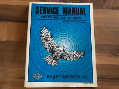 Harley Davidson XLH SPORTSTER 1986-1990 manual de servicio_883 1100 1200_1987 1989 + Foto 1 de 4