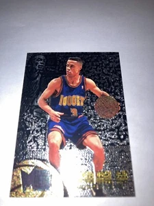 1995 Fleer Metal Mahmoud Abdul-Rauf Silver Spotlight #24 - Picture 1 of 2