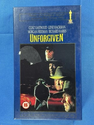 Unforgiven, VHS Video, Clint Eastwood, Cert 15 Movie - Image 1 of 3