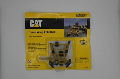 Norscot Cat Rome disco plegable con alas 1:64 diecast réplica A22 Foto 1 de 2