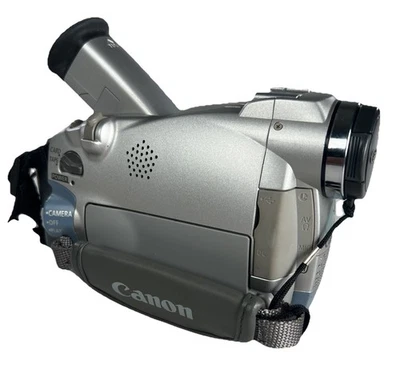 Canon ZR45MC Mini DV Camcorder Lot w/Charger Battery Tape Case Tested EUC - Image 1 of 4