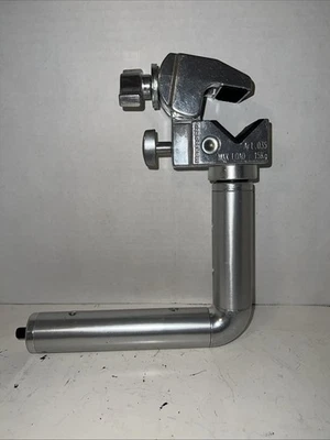 Abrazadera de tubo de aluminio Manfrotto Art 035 carga máxima 15 kg/33 lb italia brazo extraíble A Foto 1 de 3