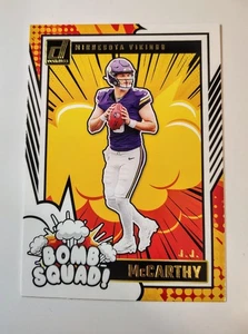 2024 Donruss #5 J.J. McCarthy Bomb Squad - Picture 1 of 1