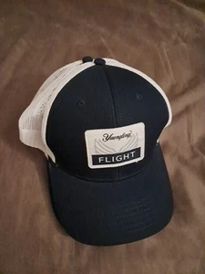 Yuengling Flight Lager Beer Mesh Trucker Snapback Hat Cap Blue White - Picture 1 of 2