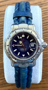 TAG Heuer Watch Quartz Women's Navy Dial Round WH1315-K1 Used From Japan - Picture 1 of 4