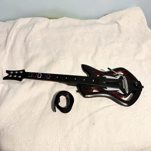 Xbox 360 Guitar Hero Warriors of Rock Guitar 96150805 Tested Loose Whammy ORANGE - Picture 1 of 9