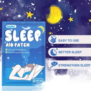 6 Patches Sleep Aid Patches Natural Relax Better Sleep Stickers Improve Insomnia - Picture 1 of 7