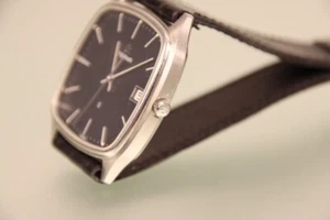 Eterna Q Armbanduhr Quarz mit Datum Ref 115.4219.41 Zeitlose Dresswatch - Bild 1 von 1