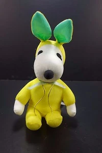 Whitman's Snoopy verkleidet als gelber Osterhase 7 Zoll Plüsch Fallschirm Material - Bild 1 von 8